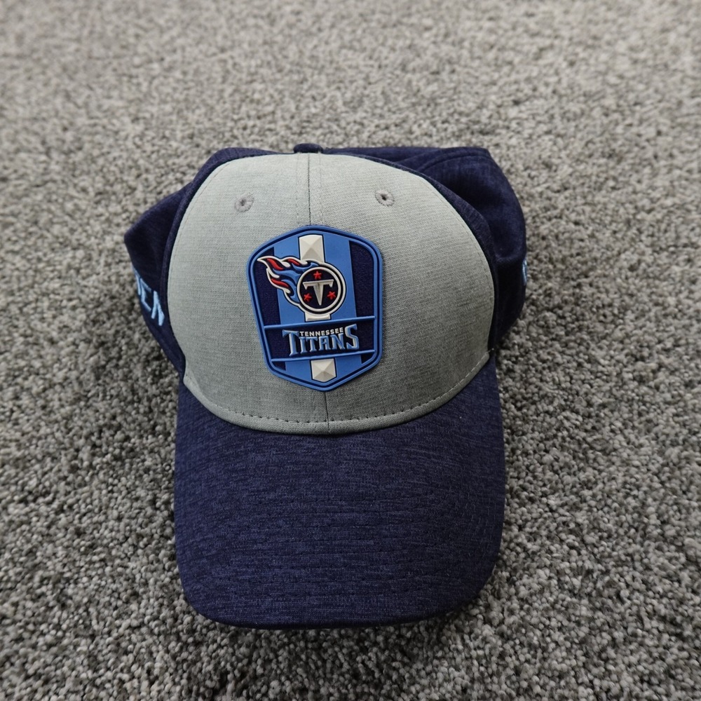Tennessee Titans Hat Mens XL Fitted Baseball Cap Blue Gray Football NFL New Era